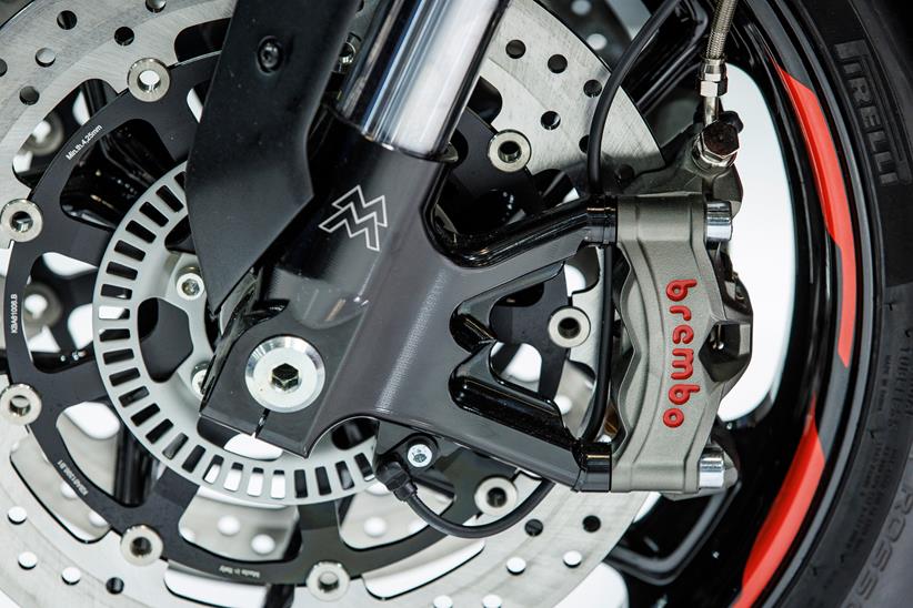 Brembo brakes on Moto Morini Corsaro Sport