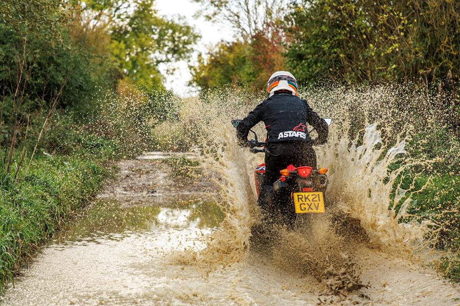 Honda CRF300L - in the mud