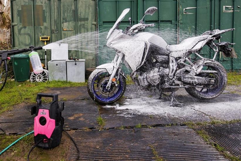 Muc-Off pressure washer and snow foam