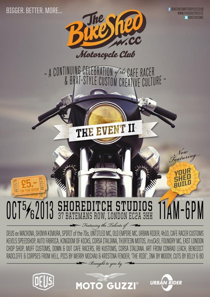 The Bike Shed Event II 24 Hours To Go.