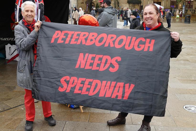 Speedway banner