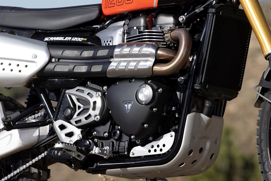 Triumph Scrambler 1200 XE - engine