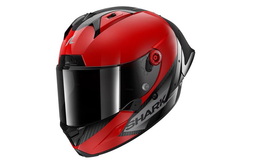 Shark Aeron GP front in red