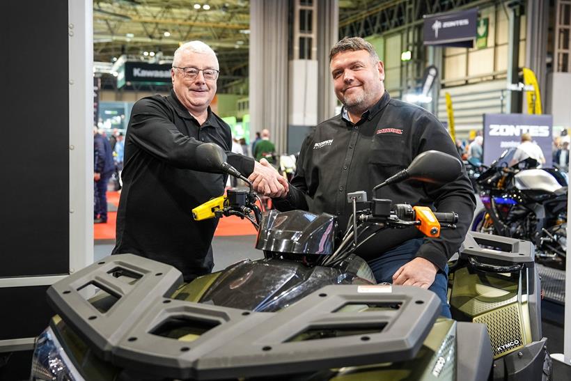 Kymco seal the deal with Datatool