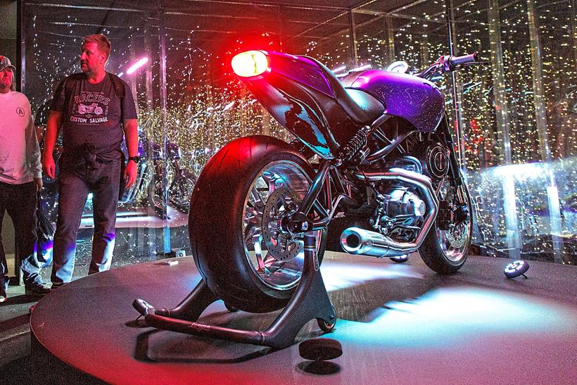 Langen LightSpeed LS12 on display at Motorcycle Live