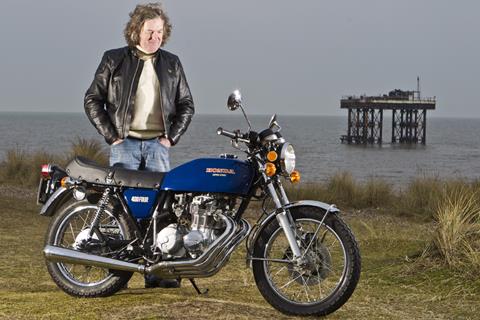 James May's Honda collection at MCN London Show