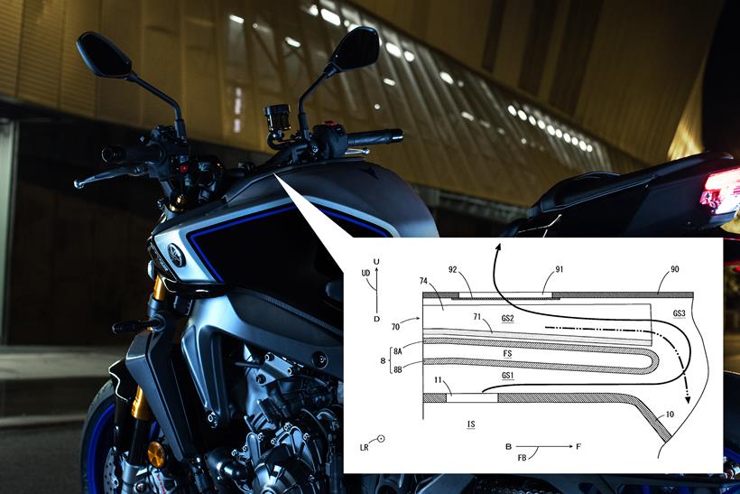 Yamaha MT-09 air intake amplifier design