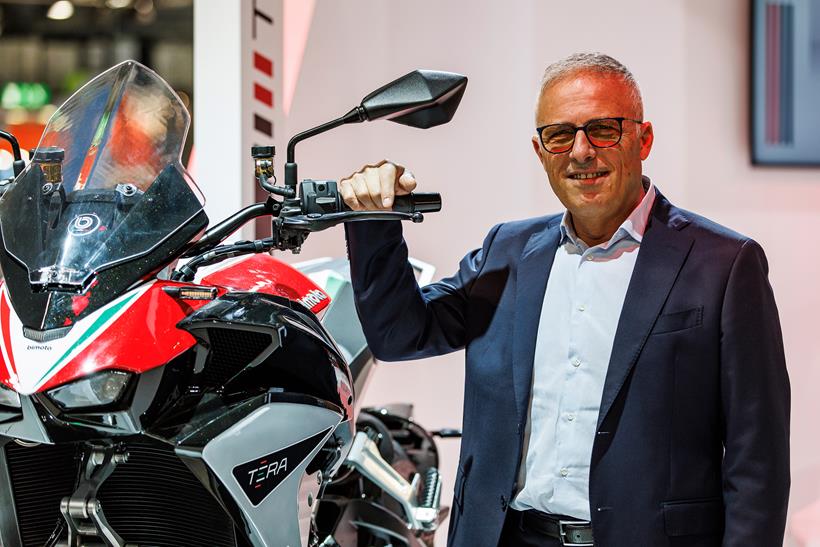 Pierluigi Marconi at Eicma 2023