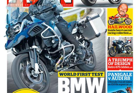 New MCN 5 Feb: World first test - BMW R1200GS Adventure