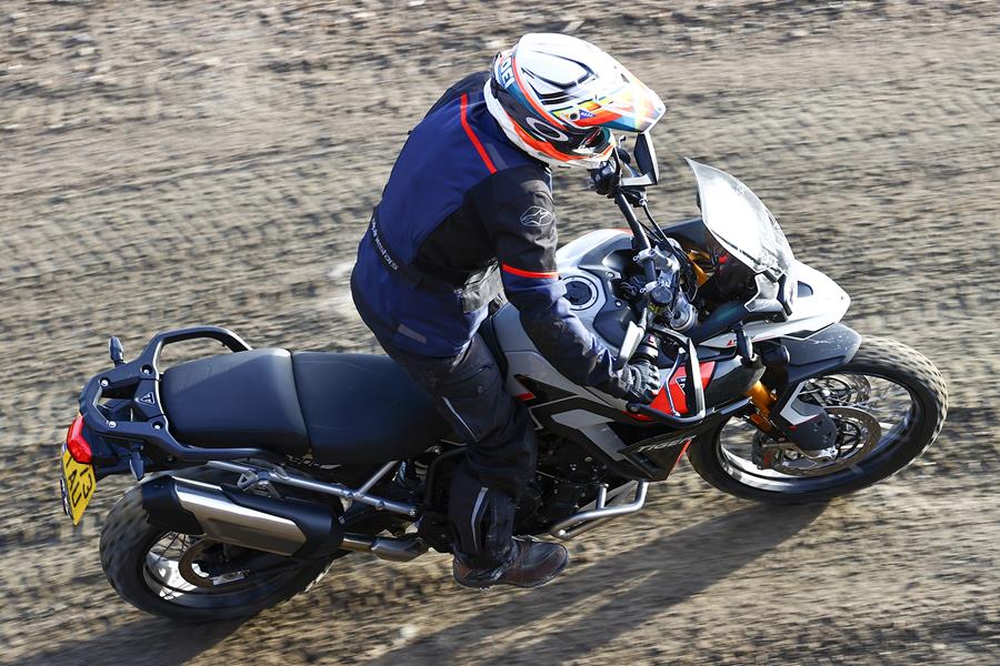 2024 Triumph Tiger 900 Rally Pro from above