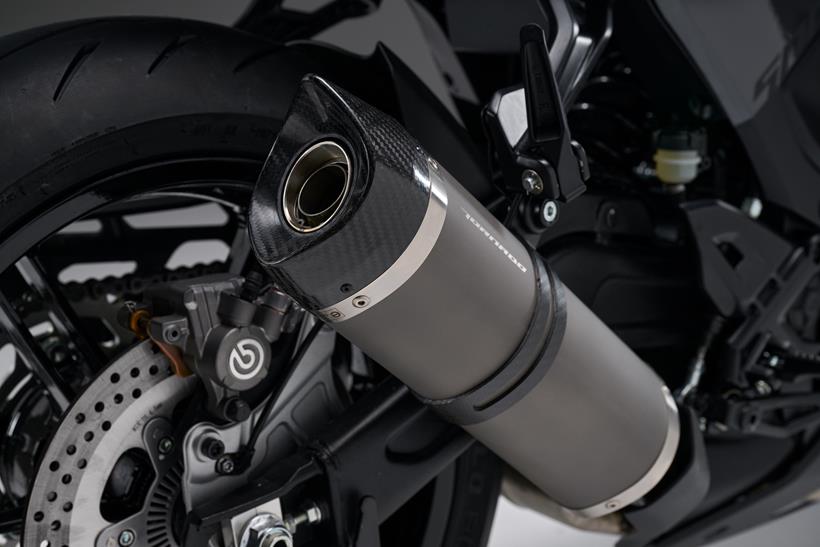 Benelli Tornado 500 exhaust