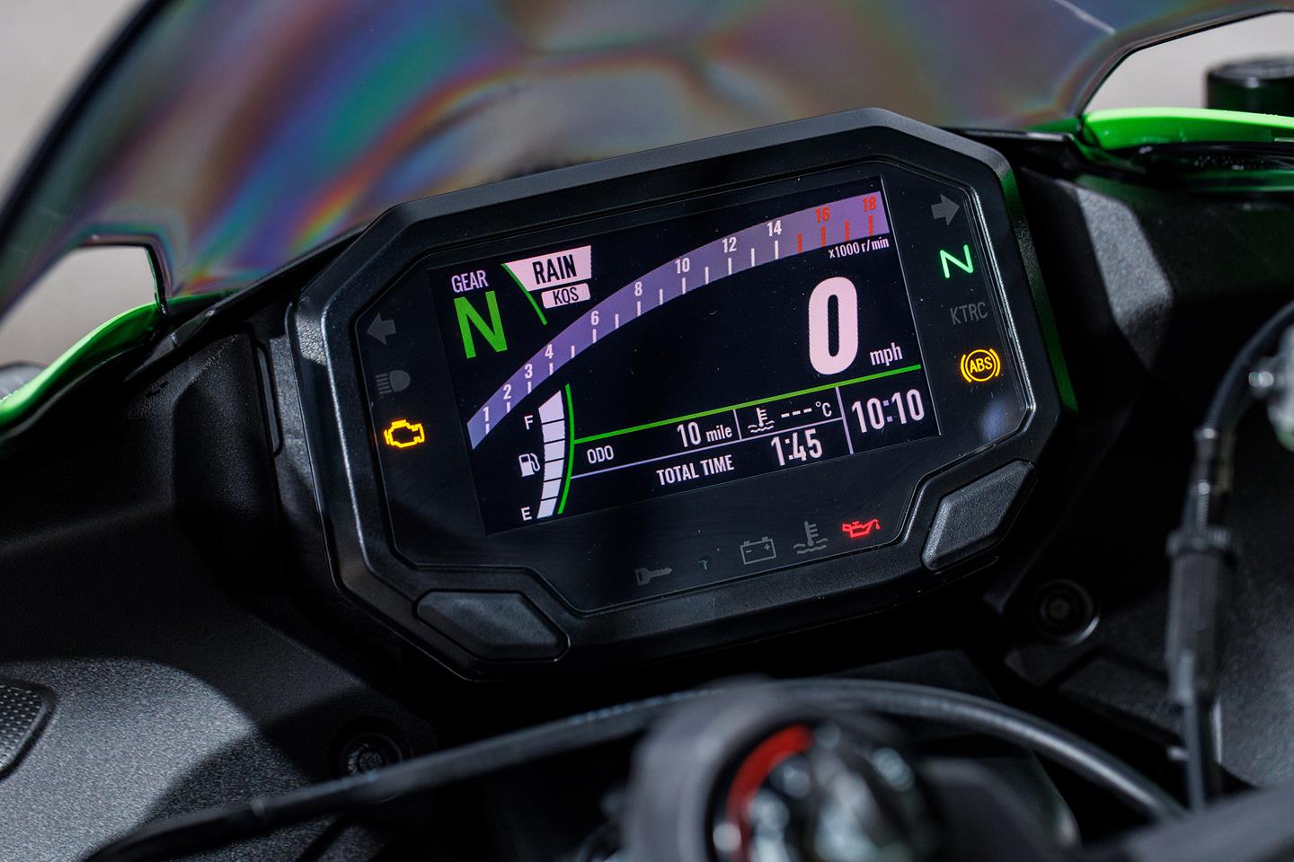 ZX6R Dashboard LED Installation - YouTube