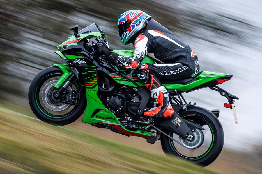 2024 Kawasaki Ninja ZX-6R ridden on UK roads