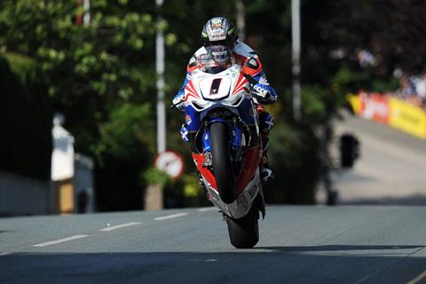 Will John McGuinness’s wrist injury rule him out of a possible TT victory?