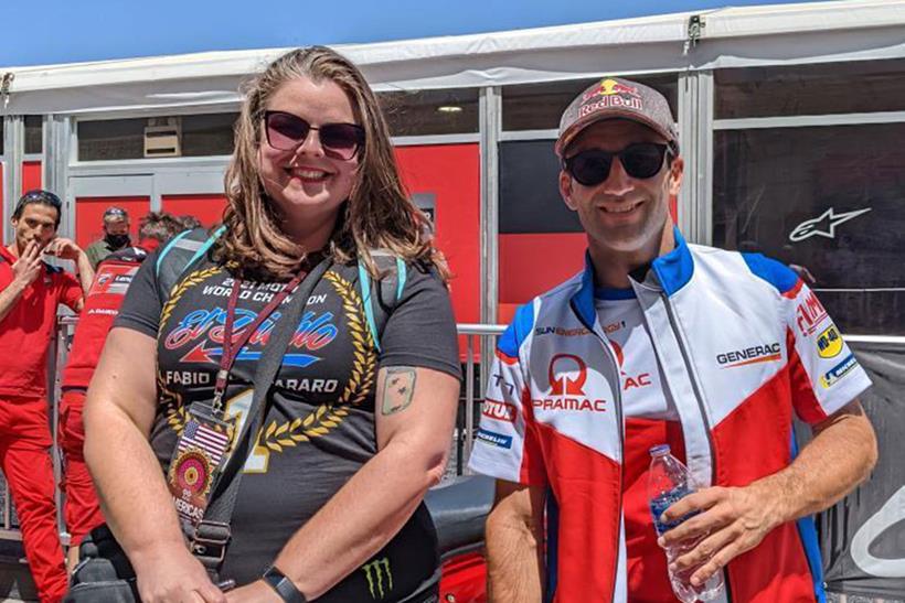 MotoGP fan meets Johan Zarco