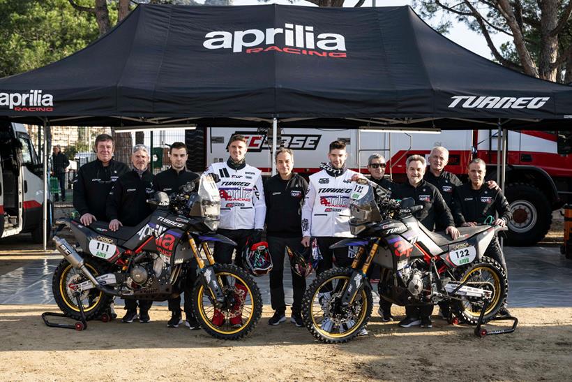 Aprilia Tuareg Africa eco race team image