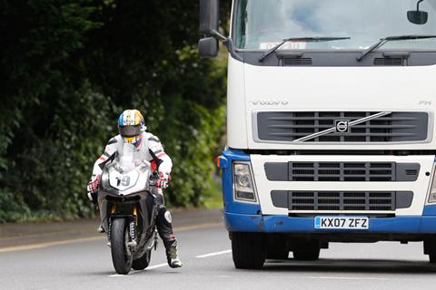 Norton TT Racer On The Road