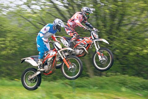 Whitham and Lowes on bikes, battles, and the KTM Freeride