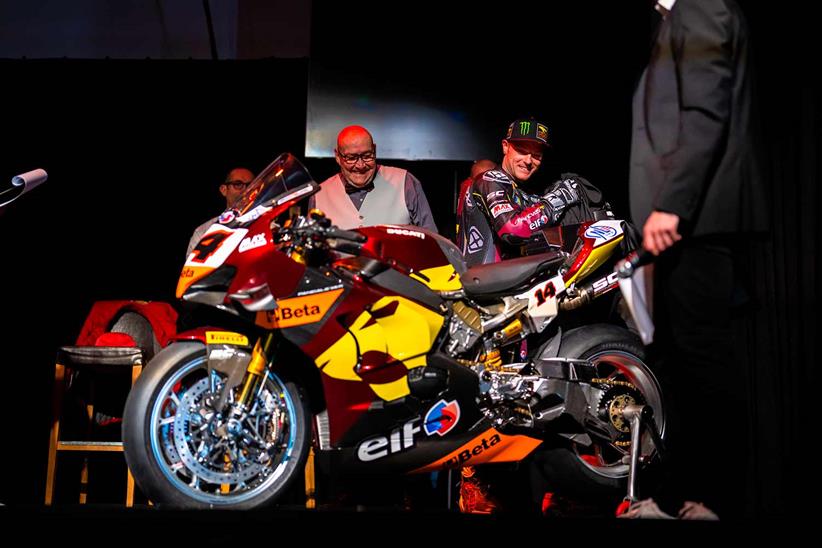 Sam Lowes unveils the 2024 Marc VDS Racing livery