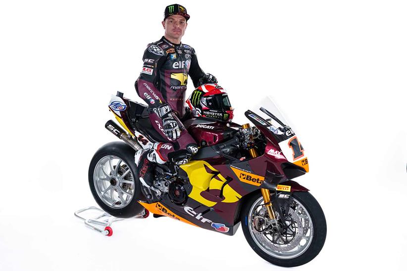 Sam Lowes onboard the 2024 Marc VDS Racing Ducati