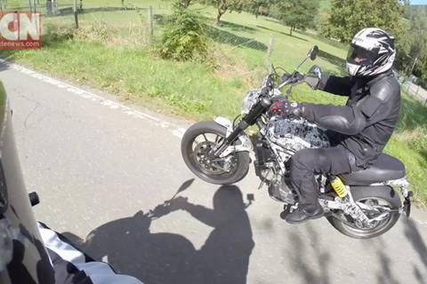 Video: Ducati Scrambler spied testing by MCN reader