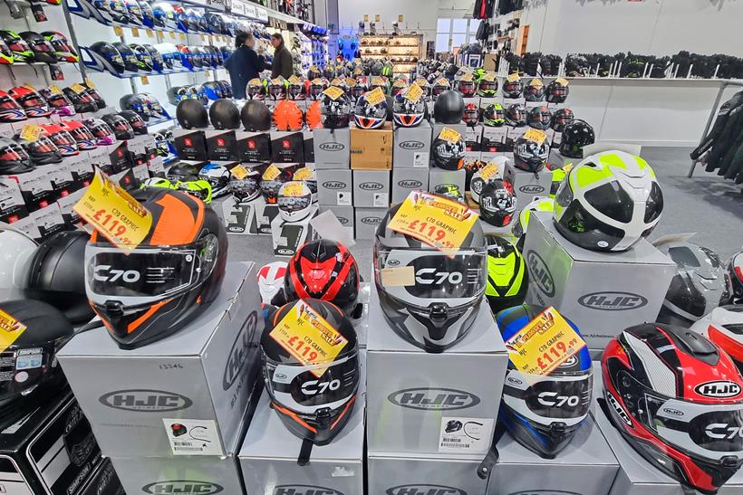 Helmets on sale