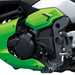 Kawasaki hybrid motorbike engine fitted to Ninja 7 Hybrid