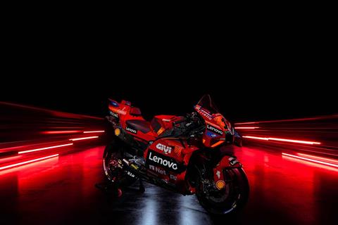 MotoGP: Pecco Bagnaia and Enea Bastianini unveil 2024 Ducati livery