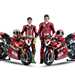 Alvaro Bautista and Nicolo Bulega with the 2024 Aruba.it Racing Ducati livery