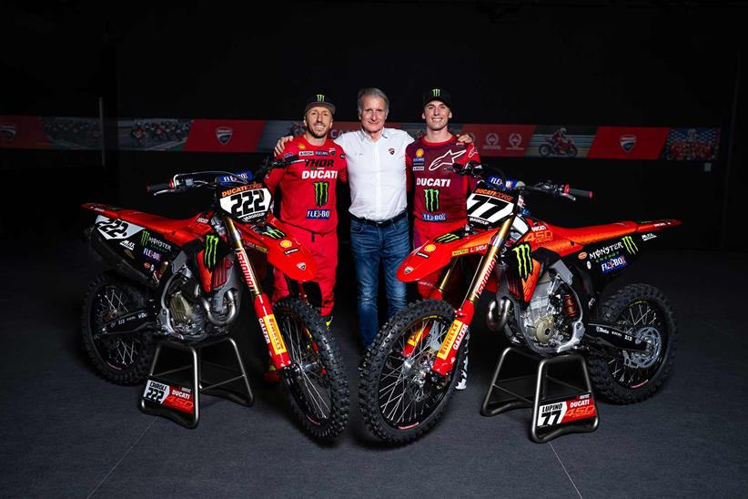 The Ducati Corse R&D - Factory MX Team and the Desmo450 MX