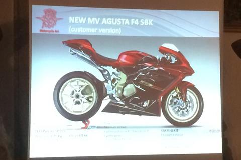 MV Agusta to launch F4RR WSBK Special