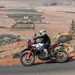 2024 Ducati DesertX Rally turning right on tarmac