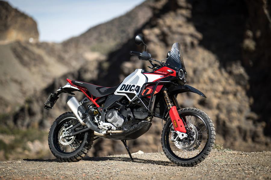 2024 Ducati DesertX Rally right side static