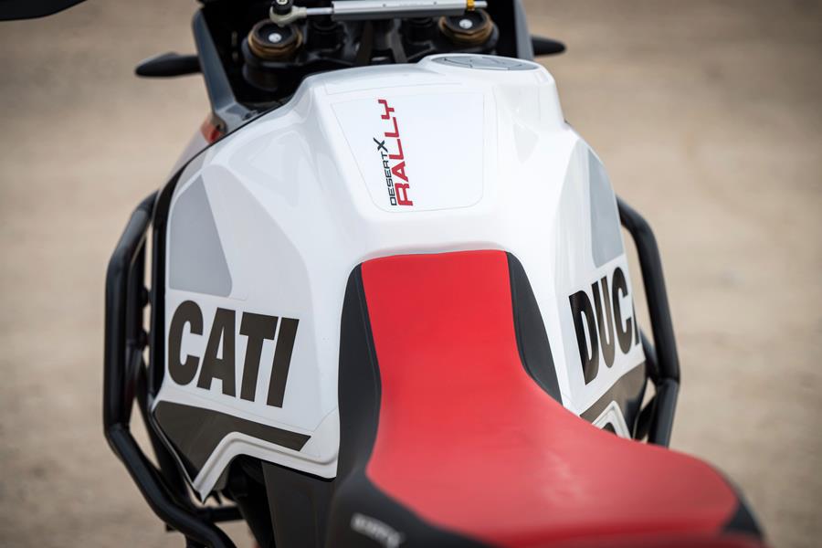 2024 Ducati DesertX Rally tank