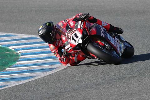 WSB: Nicolo Bulega breaks lap record to top Jerez Test