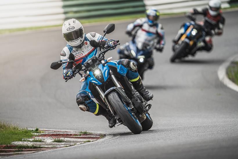 Suzuki Live on track at Cadwell Park