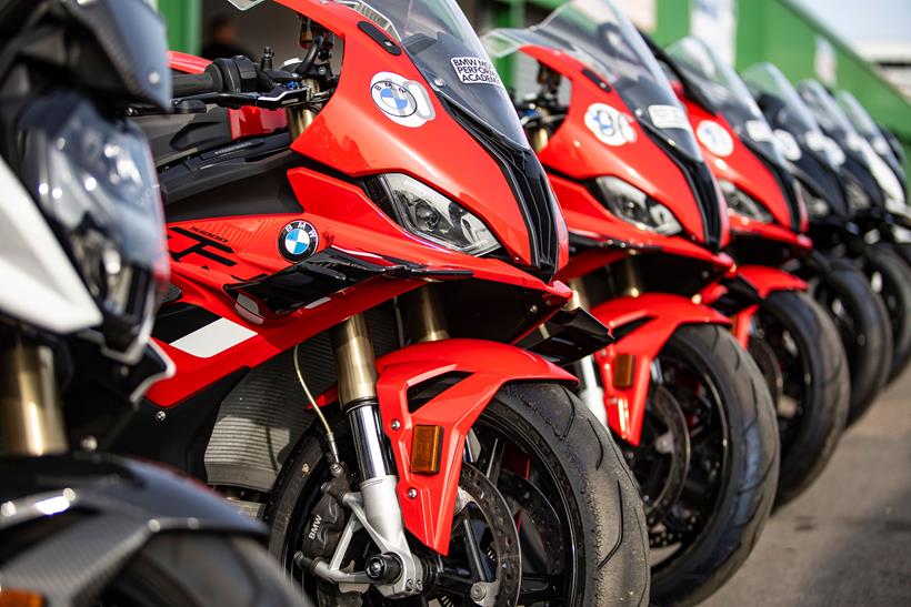 BMW S1000RRs available at Motorrad Academy