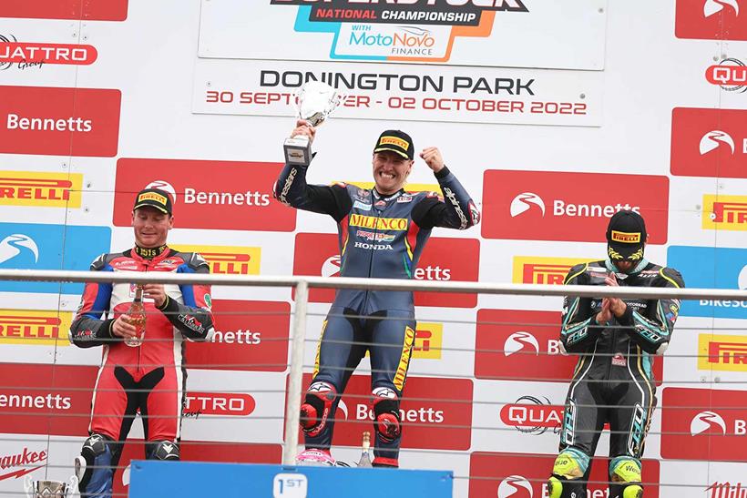 Davey Todd knows how to win in the Superstock class.