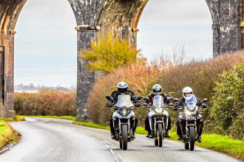 This trio of middleweight adventure motorbikes are tricky to compare with one another