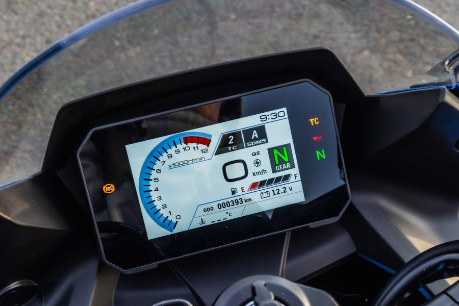 2024 Suzuki GSX-8R dash