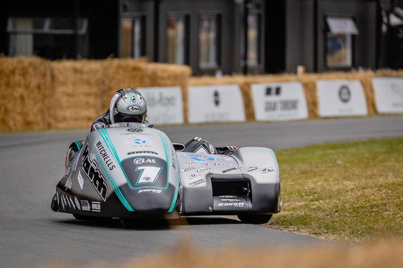 Sidecar at the Goodwood Festival of Speed