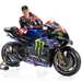 Fabio Quartararo with his 2024 Monster Energy Yamaha M1