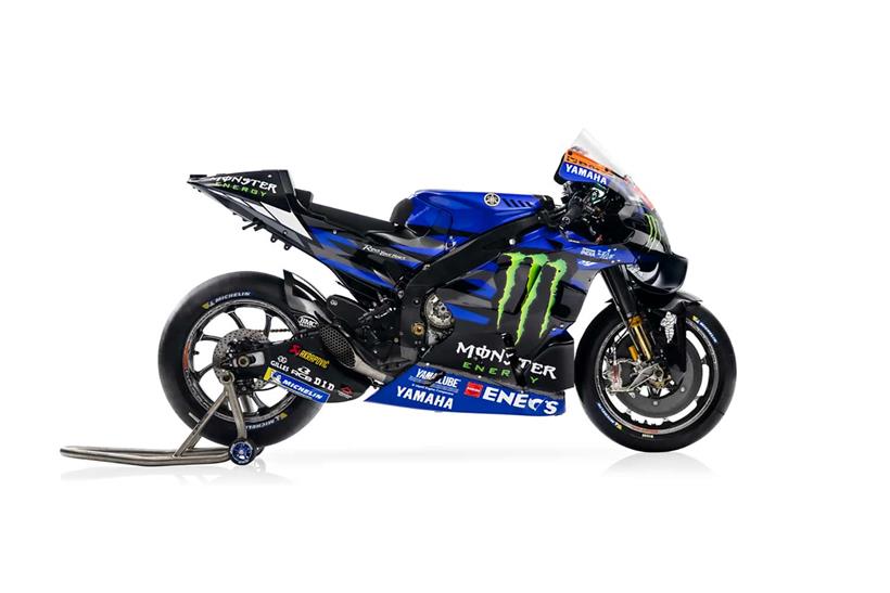 The 2024 Monster Energy Yamaha M1 Livery