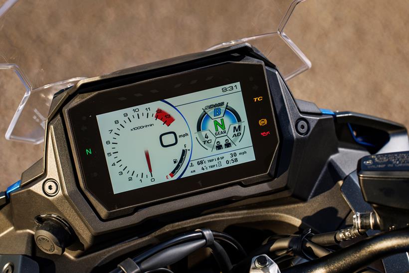 2024 Suzuki GSX-S1000GX rider modes have quite a gap between them