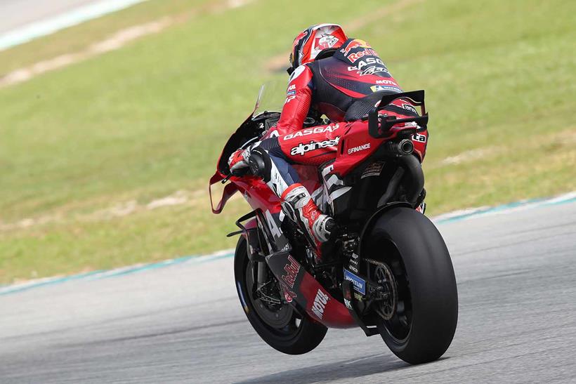 Pedro Acosta continued to shine at the Sepang Test