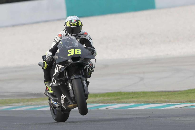 Joan Mir onboard the Repsol Honda RC213V