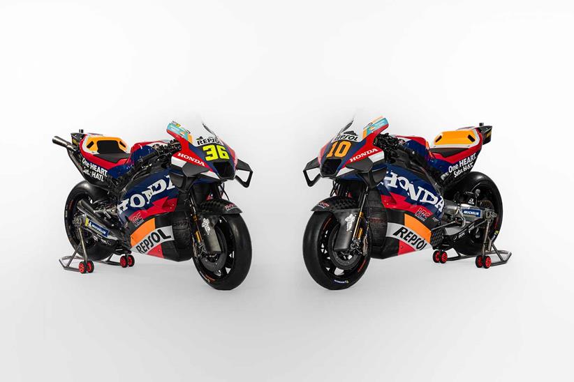 The 2024 Repsol Honda MotoGP Livery