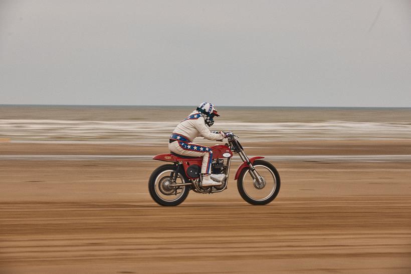 Malle Beach Race rider racing on the sand