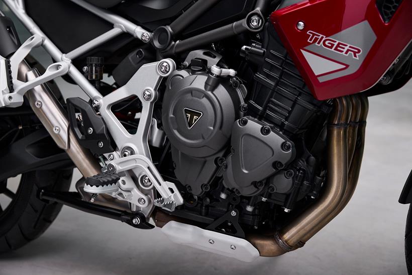 2024 Triumph Tiger 1200 T-plane triple engine