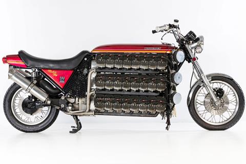 Multi-pot madness | Record-breaking 48-cylinder Kawasaki-based behemoth to star in upcoming auction